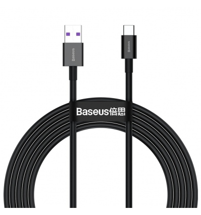 Baseus Datový kabel Superior Series USB/USB-C 66W 2m (11V 6A) černý