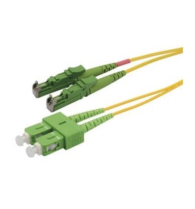 Patchcord FO Duplex E2000/APC-SC/APC 9/125um 1m