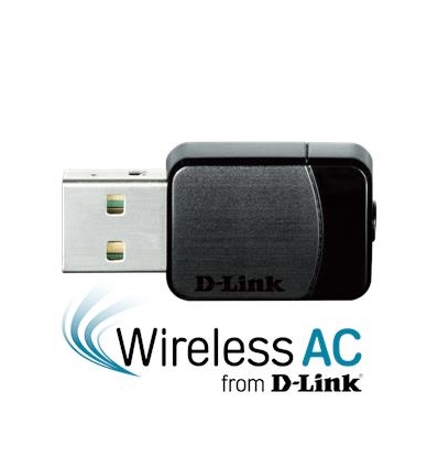 D-Link DWA-171 WiFi AC DualBand USB Micro Adapter