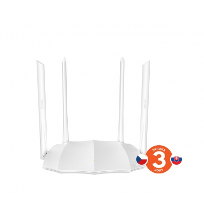 Tenda AC5 WiFi AC Router 1200Mb/, WISP, Universal Repeater, Tenda CZ aplikace, 4x 6dBi antény