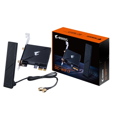 GIGABYTE PCI-E Wifi+BT 5800MBps Wi-Fi 7 BT 5.3