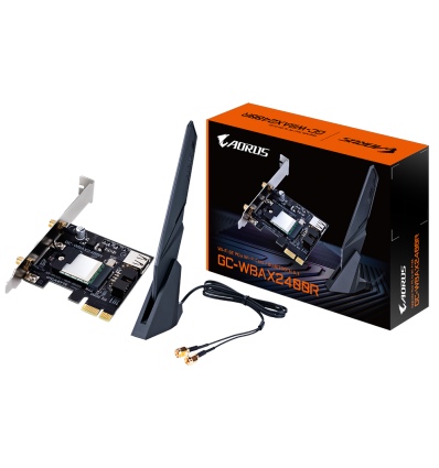 GIGABYTE PCI-E Wifi+BT 2400MBps Wi-Fi 6E BT 5.3