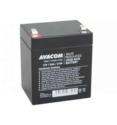 AVACOM baterie 12V 5Ah F2 HighRate (PBAV-12V005-F2AH)