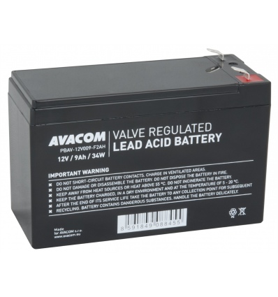 AVACOM baterie 12V 9Ah F2 HighRate (PBAV-12V009-F2AH)