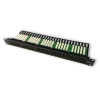 DATACOM Patch panel ISDN 50p.1U Integrovaný BLACK, 19"