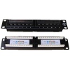 DATACOM Patch panel 10“ UTP cat5e 12portů