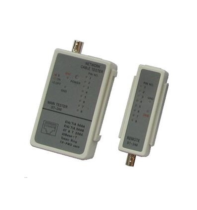 DATACOM Cable Tester LED RJ 45 / BNC