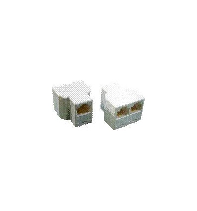 DATACOM Dvojspojka 3x RJ45 8p8c Cat5E (3 x Female)