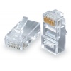 Konektor RJ45 CAT5E UTP 8p8c pro drát 100ks bal.