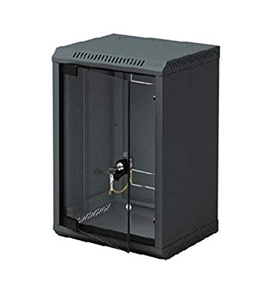 10" rack jednodílný 4U/260 TRITON černý dveře sklo