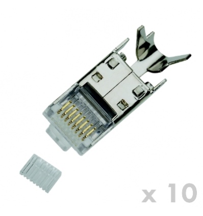 DATACOM konektor RJ45 STP CAT7(6A) 8p8c drát(10ks)