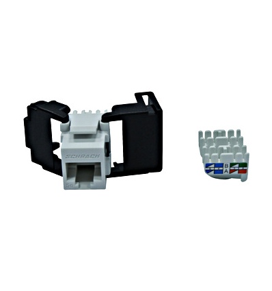 Keystone modul RJ45 nestíněný, Cat.5e, samozářezový, SFA