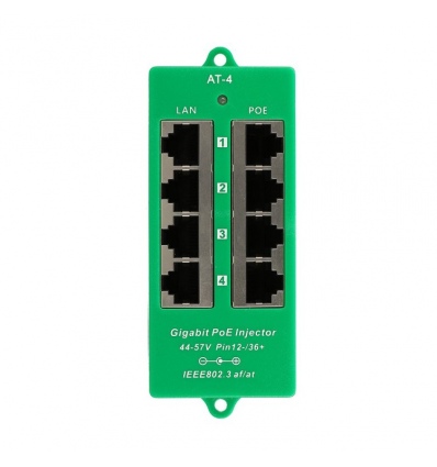 POE-PAN4-GBATF 802.3af/at GB stíněný 4port Poe