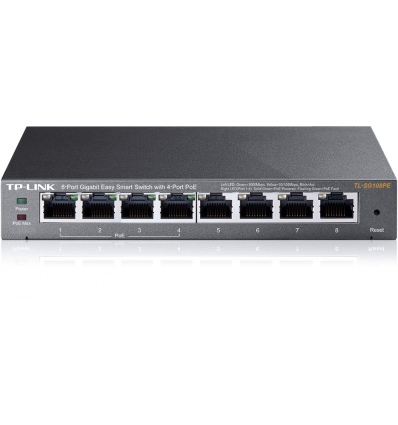 TP-Link TL-SG108PE 8xGb (4xPOE) 64W Easy Smart Switch