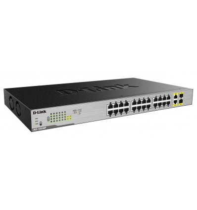 D-Link DGS-1026MP 24x10/100/1000 Desktop Switch - AKCE!