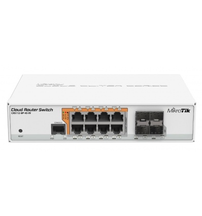 MikroTik CRS112-8P-4S-IN Cloud Router Switch