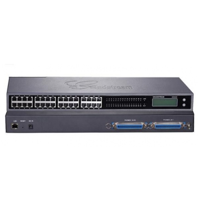 Grandstream GXW4232, VoIP, SIP, 32x FXS, 1x Gbit LAN, grafický displej, 2x RJ21, rack