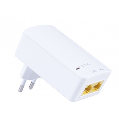 MaxLink PI15S PoE injektor - 802.3af, 48V, 0.32A, 15,4W, 1Gbit, do zásuvky