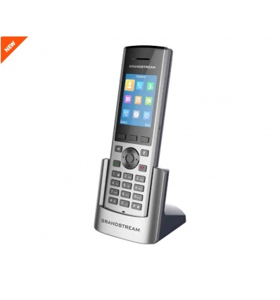 Grandstream DP730 IP tel., 2,4" bar. displ., 2SIP úč., video, BT, Micro USB, HAC, Push-to-talk