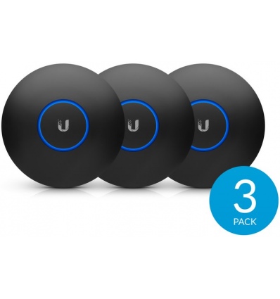 Ubiquiti kryt pro UAP-nanoHD, U6 Lite a U6+, černý motiv, 3 kusy