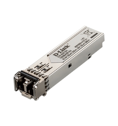 D-Link 1-port Mini-GBIC SFP to 1000BaseSX Transceiver, DIS-S301SX