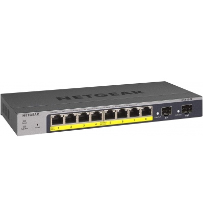 NETGEAR 8P GE POE SMART MANAGED PRO SWITCH