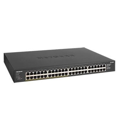 NETGEAR 48PT GIGE UNMANAGED SWCH W/POE+