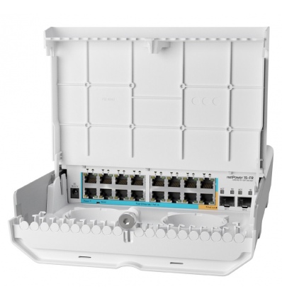 MikroTik CRS318-1Fi-15Fr-2S-OUT, reverse PoE