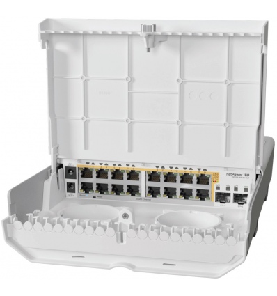 MikroTik CRS318-16P-2S+OUT - netPower 16P PoE