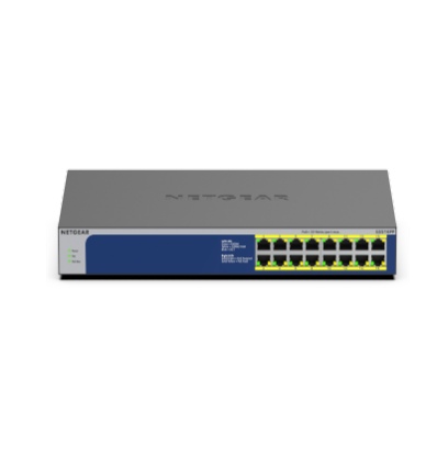 NETGEAR 16PT GIGE UNMNGED SWTCH W/ POE+