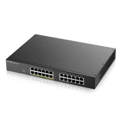 ZYXEL GS1900-24EP,24-port GbE L2,12x PoE, 130 Watt