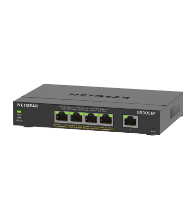 NETGEAR 5PT GE PLUS SWCH W/ POE+