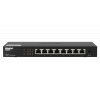 QNAP switch QSW-1108-8T (8x 2,5GbE port, pasivní chlazení, podpora 100M/1G/2,5G)