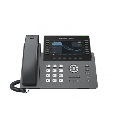 Grandstream GRP2650 SIP telefon, 5" bar.displej, 6 SIP účty, 14 pr. tl., 2x1Gb, WiFi, BT, USB