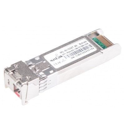 MaxLink 10G SFP+ optický modul, WDM(BiDi), SM, Tx 1330/Rx1270nm, 20km, 1x LC konektor, DDM