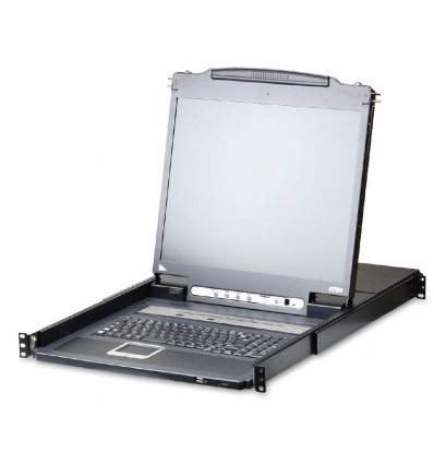 ATEN 16-Port KVM PS/2+USB, OSD, rack, 17" LED LCD,