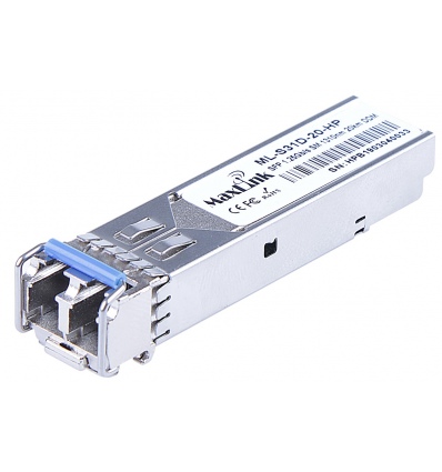 MaxLink 1.25G SFP HP modul, SM, 1310nm, 20km, 2x LC konektor, DDM, HP kompatibilní