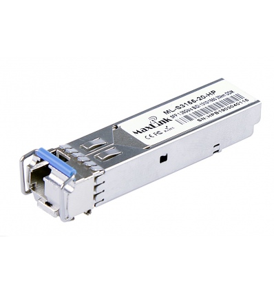 MaxLink 1.25G SFP HP modul, WDM(BiDi), SM, Tx 1310/Rx1550nm, 20km, 1x LC , DDM, HP kompatibilní