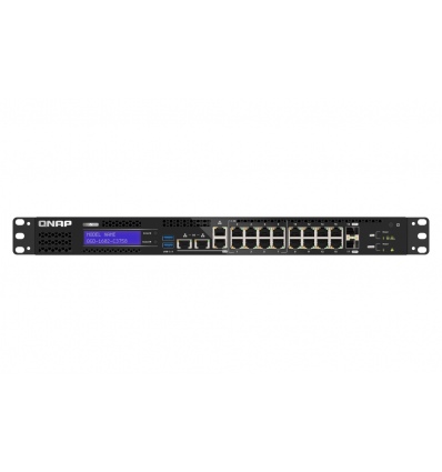 QNAP řízený hybridní switch QGD-1602-C3758-16G (8x GbE + 8x 2,5 GbE + 2x 10GbE SFP+, 16GB RAM)