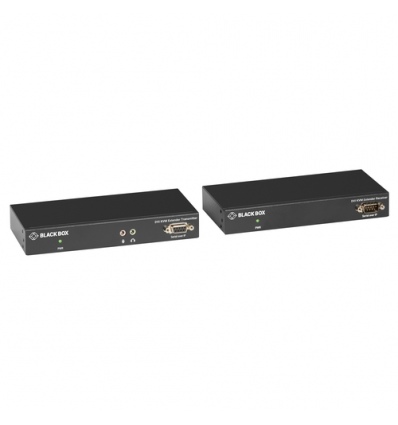 Black Box KVM extender, DVI-D, USB 2.0, audio, ser