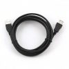 Kabel USB A-A 3m 2.0 prodlužovací HQ Black