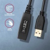 AXAGON ADR-210, USB 2.0 A-M - A-F aktivní prodlužovací / repeater kabel, 10m