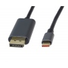 PremiumCord kabel USB-C na DisplayPort DP1.4 8K@60Hz a 4k@120Hz 2m