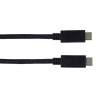 PremiumCord USB-C kabel ( USB 3.2 generation 2x2, 5A, 20Gbit/s ) černý, 2m