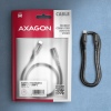 AXAGON BUCM32-CF10AB prodlužovací kabel USB-C (M) - USB-C (F), 1m, USB 20Gbps, PD 240W, ALU, oplet