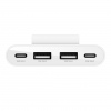 Belkin USB power Extender, 2xC 2xA až 30W, bilý