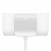 Belkin USB power Extender, 2xC 2xA až 30W, bilý