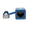 Tripplite Adaptér Ethernet Cable / Cisco Console Rollover Cable (RJ45 Samec/Samice), modrá, 12.7cm