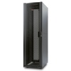 NetShelter AV 42U 600mm Wide x 825 Deep Enclosure with Sides and 10-32 Threaded Rails Black