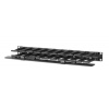 Horizontal Cable Manager, 1U Single Side w.Cover